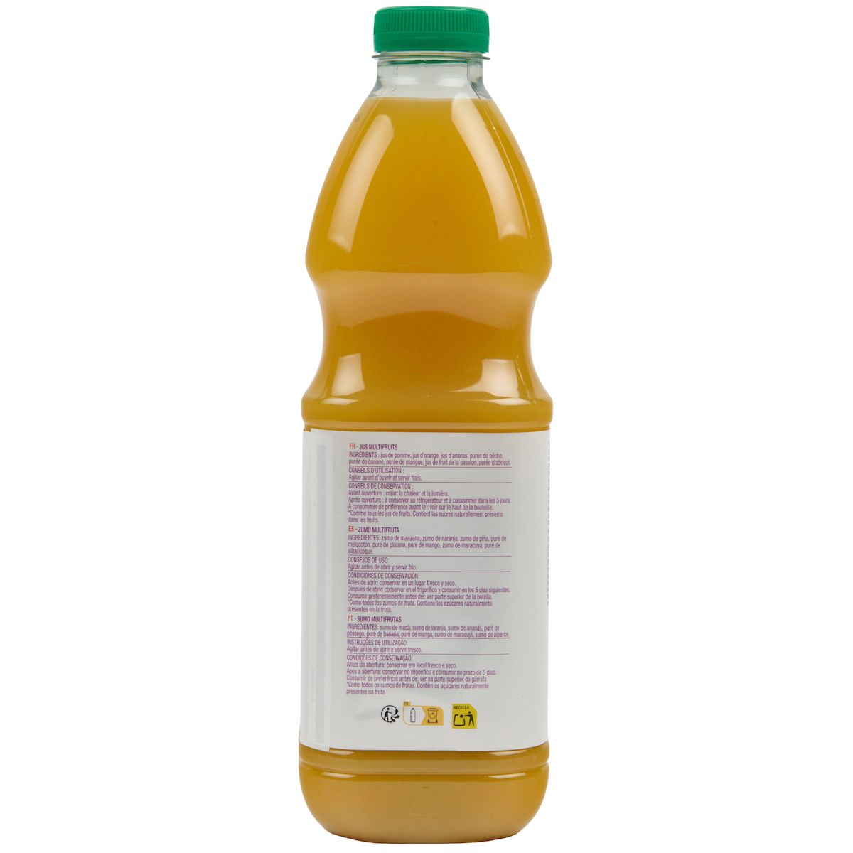 AUCHAN Pur jus multifruits 1,5l