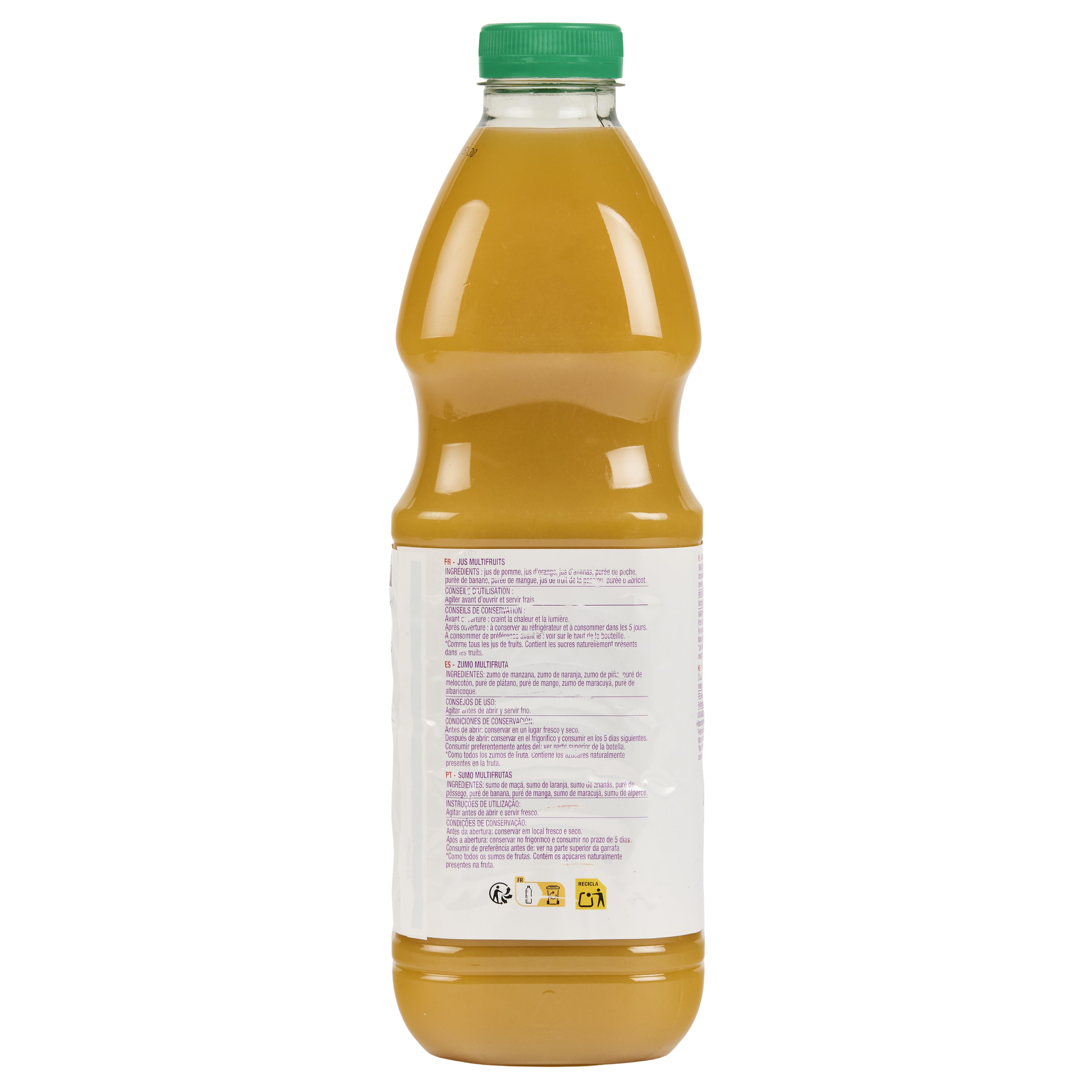 Voir la diapositive 5 : AUCHAN Pur jus multifruits 1,5l