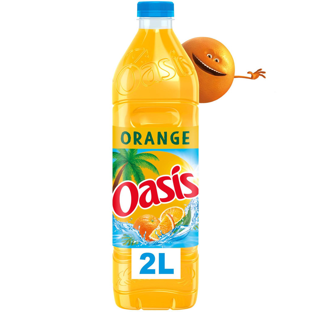 OASIS Boisson aux fruits saveur orange 2l