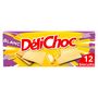 Voir la diapositive 2 : DELICHOC Biscuits sablés nappés de chocolat blanc 12 biscuits 150g