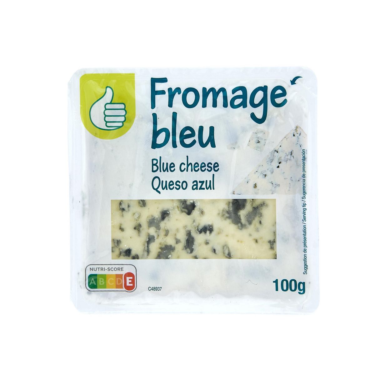 POUCE Fromage bleu à pâte persillée 100g