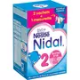 NESTLE Nidal 2 lait 2ème âge en poudre dès 6 mois 2x350g