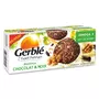 GERBLE Biscuits moelleux chocolat noix sans huile de palme, sachets individuels 6 biscuits 138g