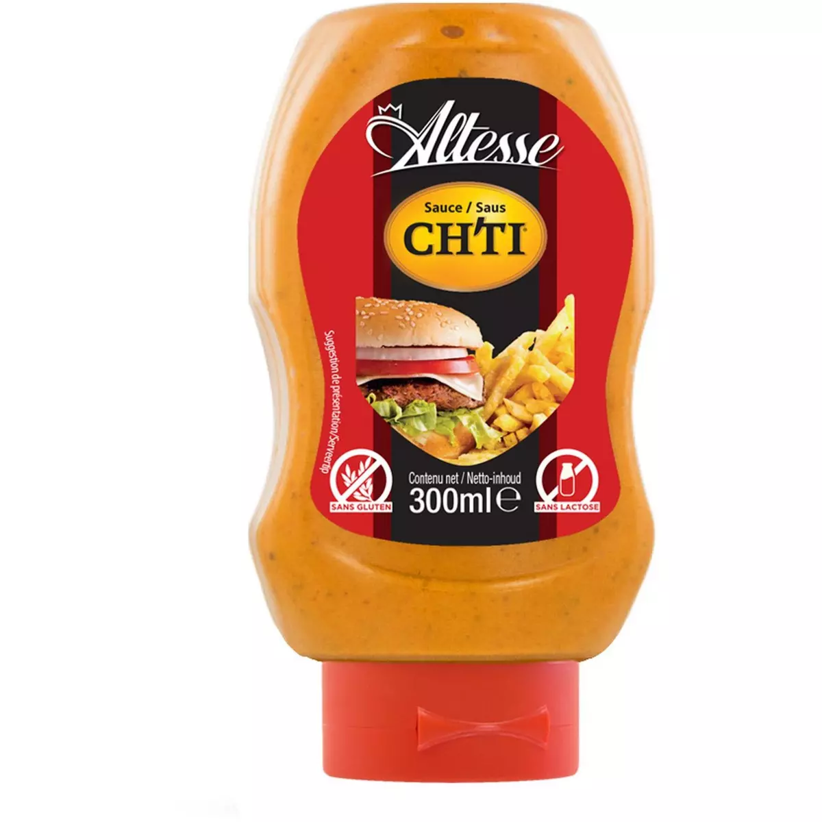 ALTESSE Sauce Ch'ti sans gluten ni lactose flacon souple 300ml