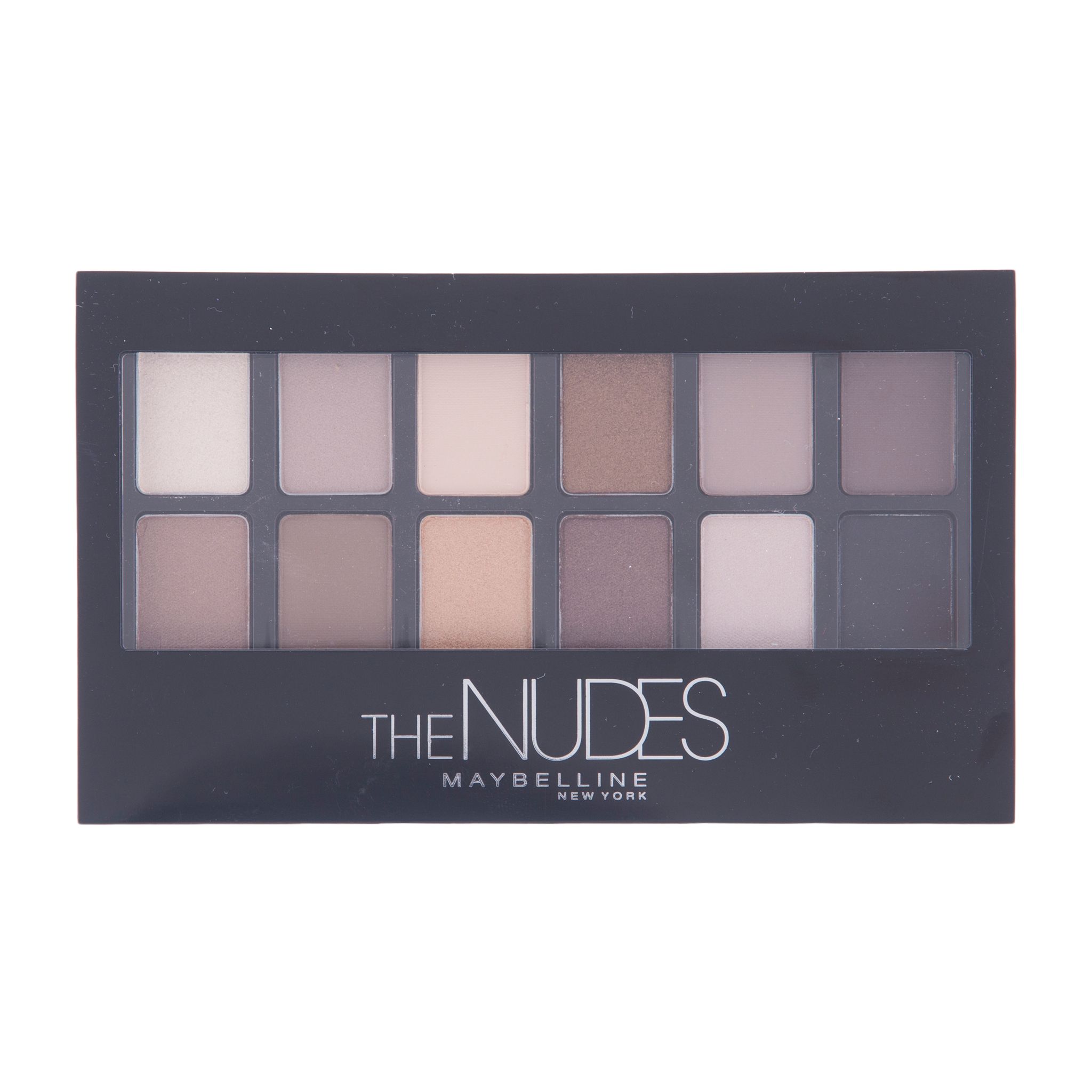 Voir la diapositive 1 : GEMEY MAYBELLINE The Nudes palette fards à paupières nude 12 fards 1 palette
