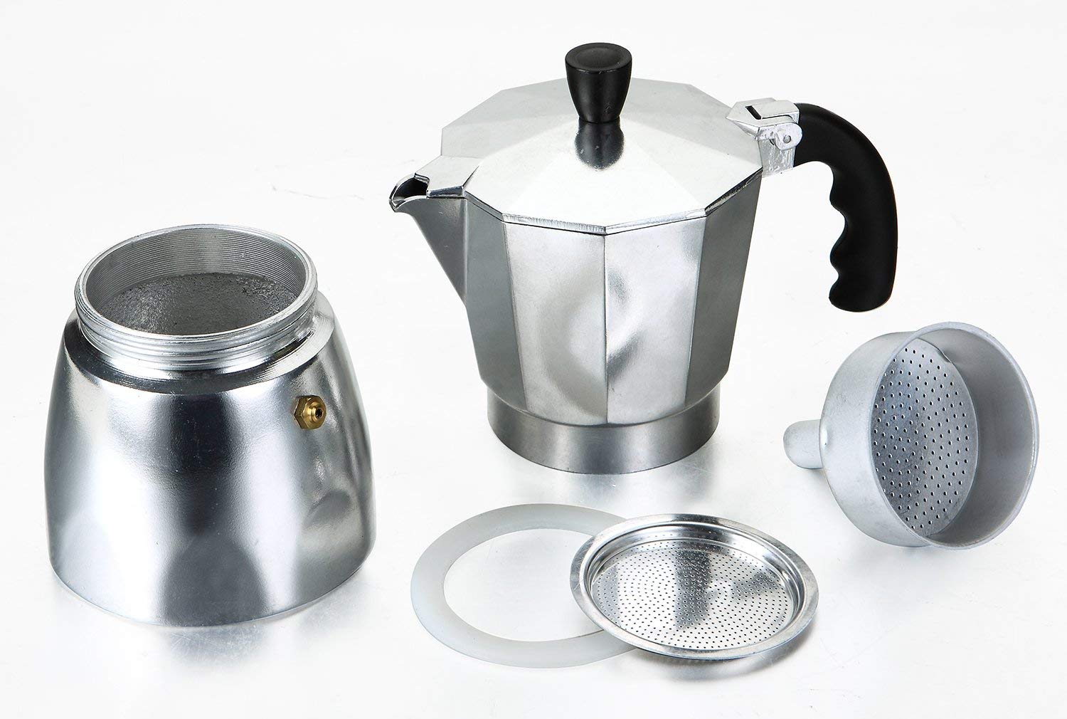 Voir la diapositive 5 : ROSSETTO Cafetière italienne 14 tasses - Aluminium