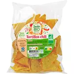 JARDIN BIO ETIC Chips tortillas goût chili sans gluten 125g