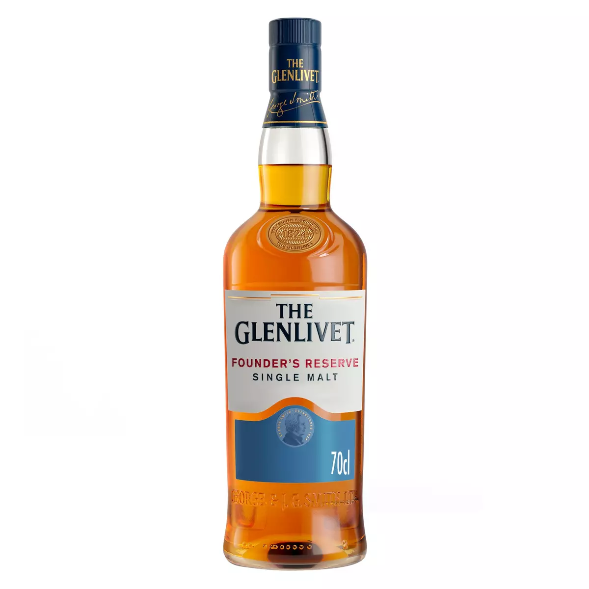 THE GLENLIVET Scotch whisky single malt Founder's Reserve 40% avec étui 70cl
