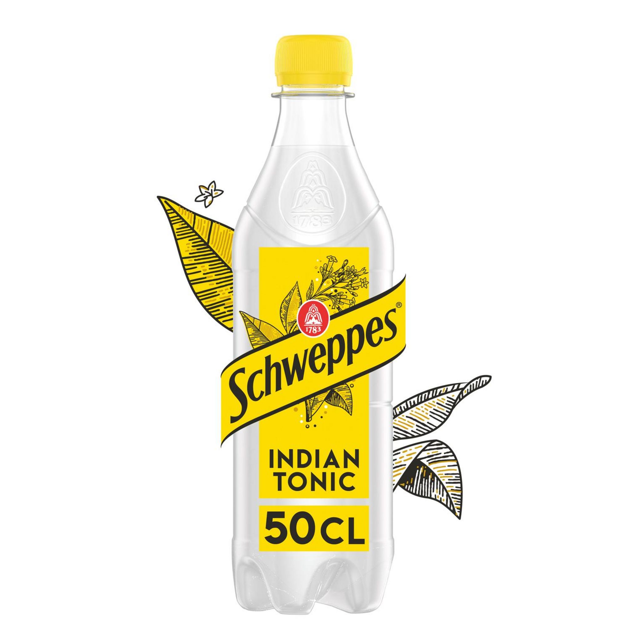 SCHWEPPES Boisson gazeuse indian tonic 50cl