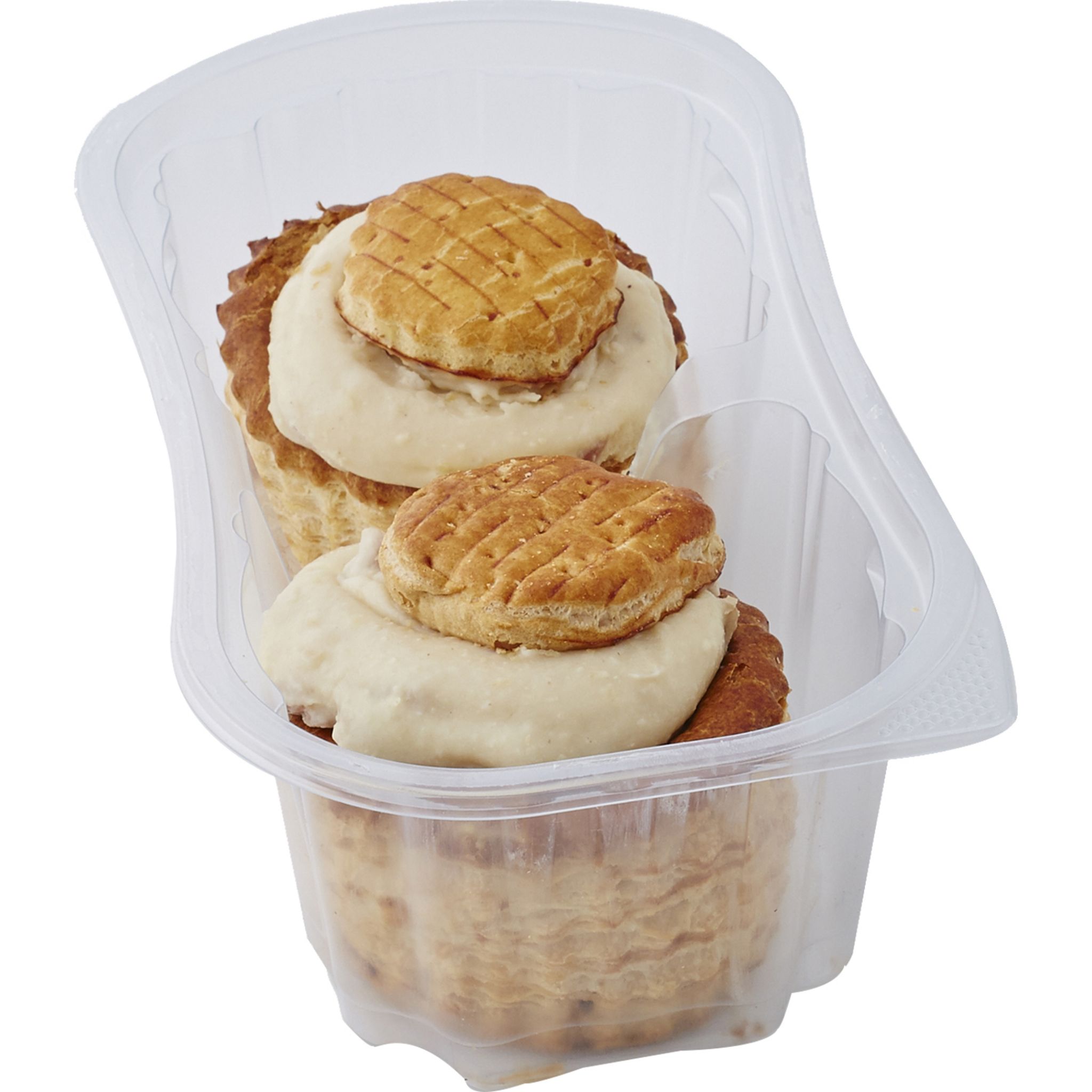 Voir la diapositive 3 : AUCHAN LE TRAITEUR Bouchées à la reine 2 pièces 300g