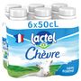 Voir la diapositive 2 : LACTEL Lait de chèvre demi-écrémé 6x50cl
