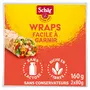SCHAR Tortilla-Wraps sans gluten SCHAR 2 galettes 160g