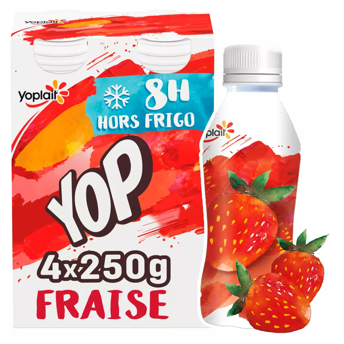 Yaourt à boire fraise YOP - 35275