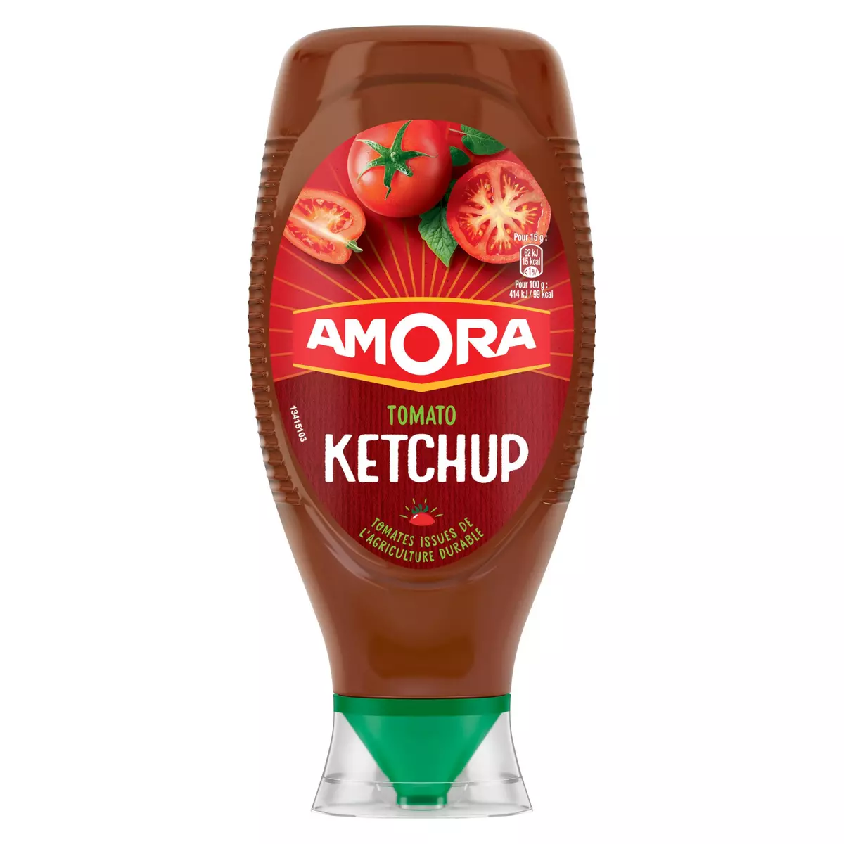 AMORA Ketchup en squeeze 850g