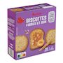 Voir la diapositive 4 : AUCHAN Biscottes fibre et son 300g