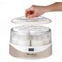 Voir la diapositive 5 : MOULINEX Yaourtière 7 pots Silver premium YG231E32 - Blanc/Métal