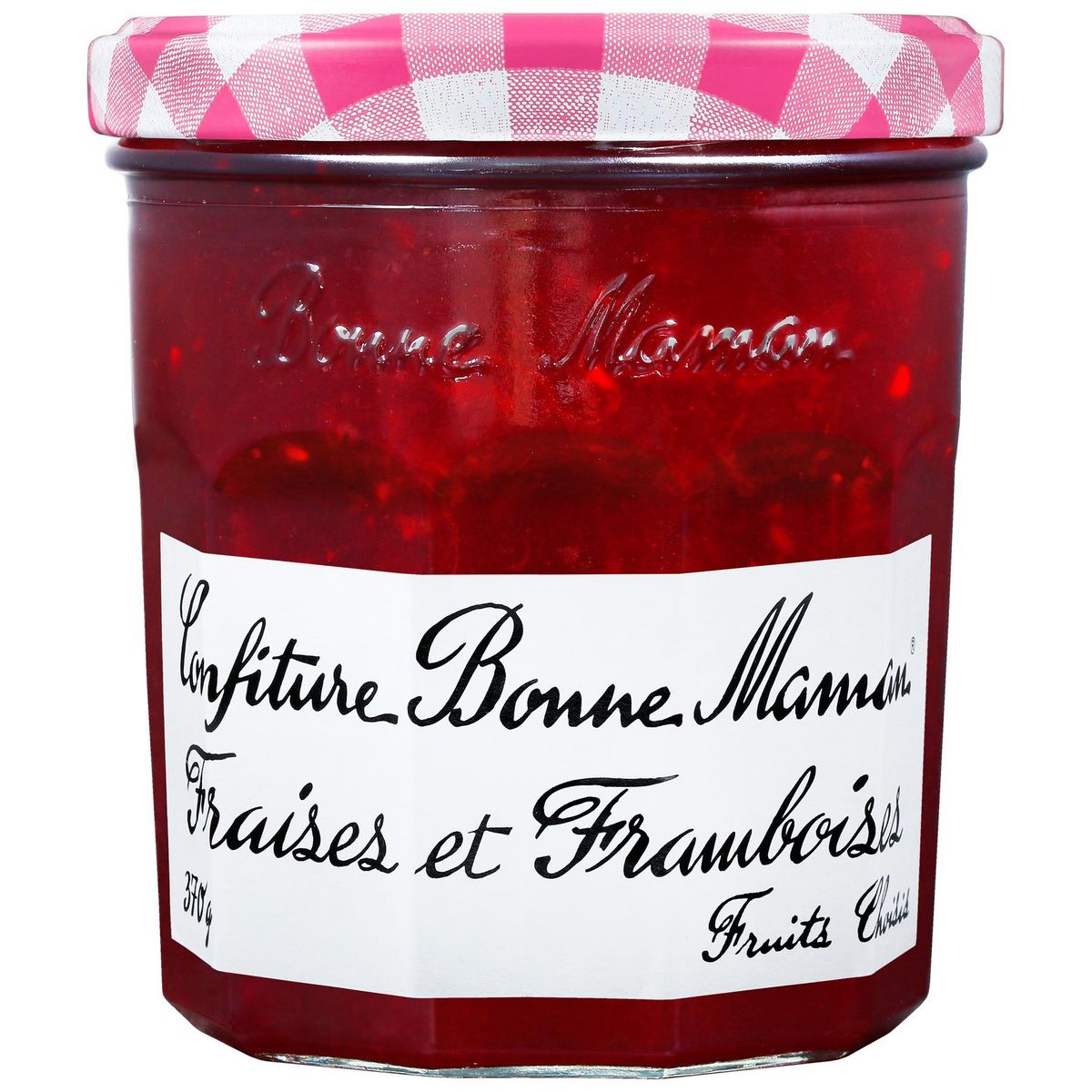 BONNE MAMAN Confiture de fraises et framboises 370g