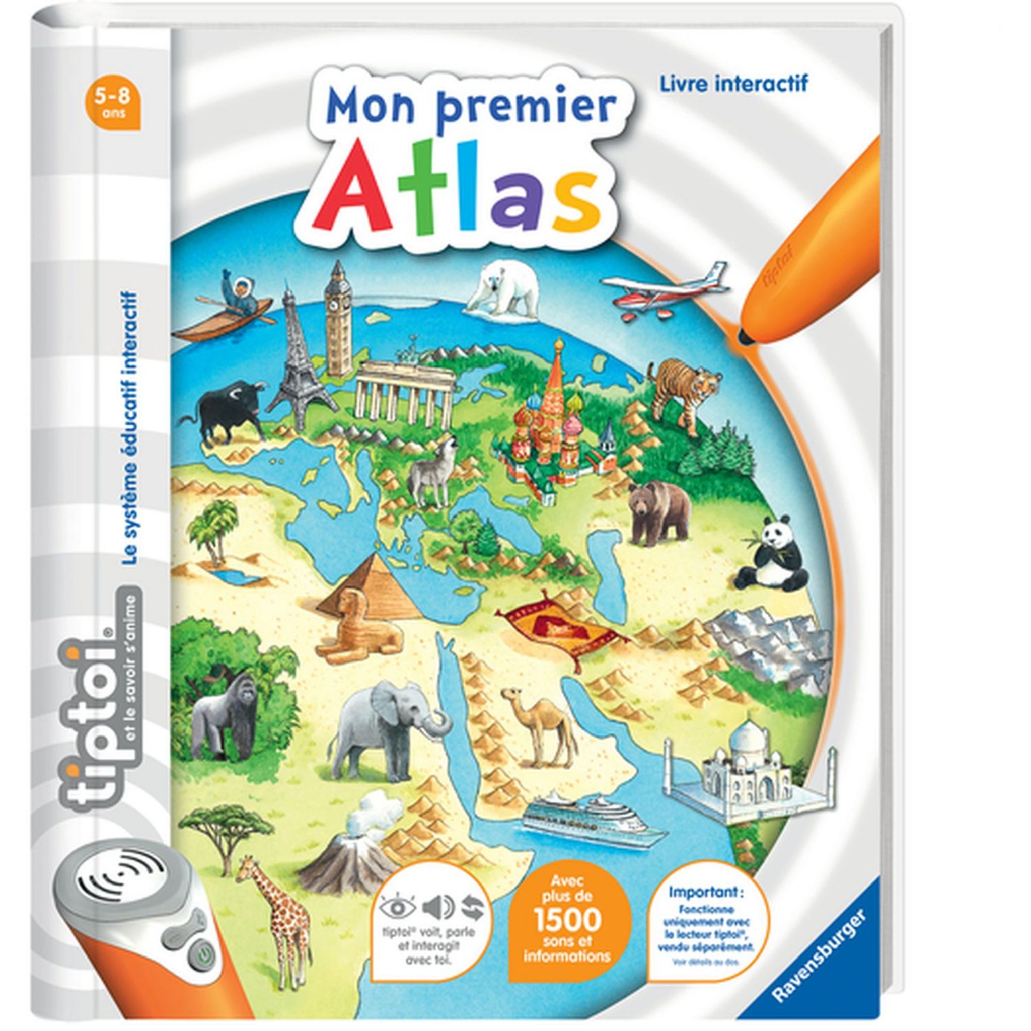 Voir la diapositive 3 : RAVENSBURGER Collection de livres TIPTOI