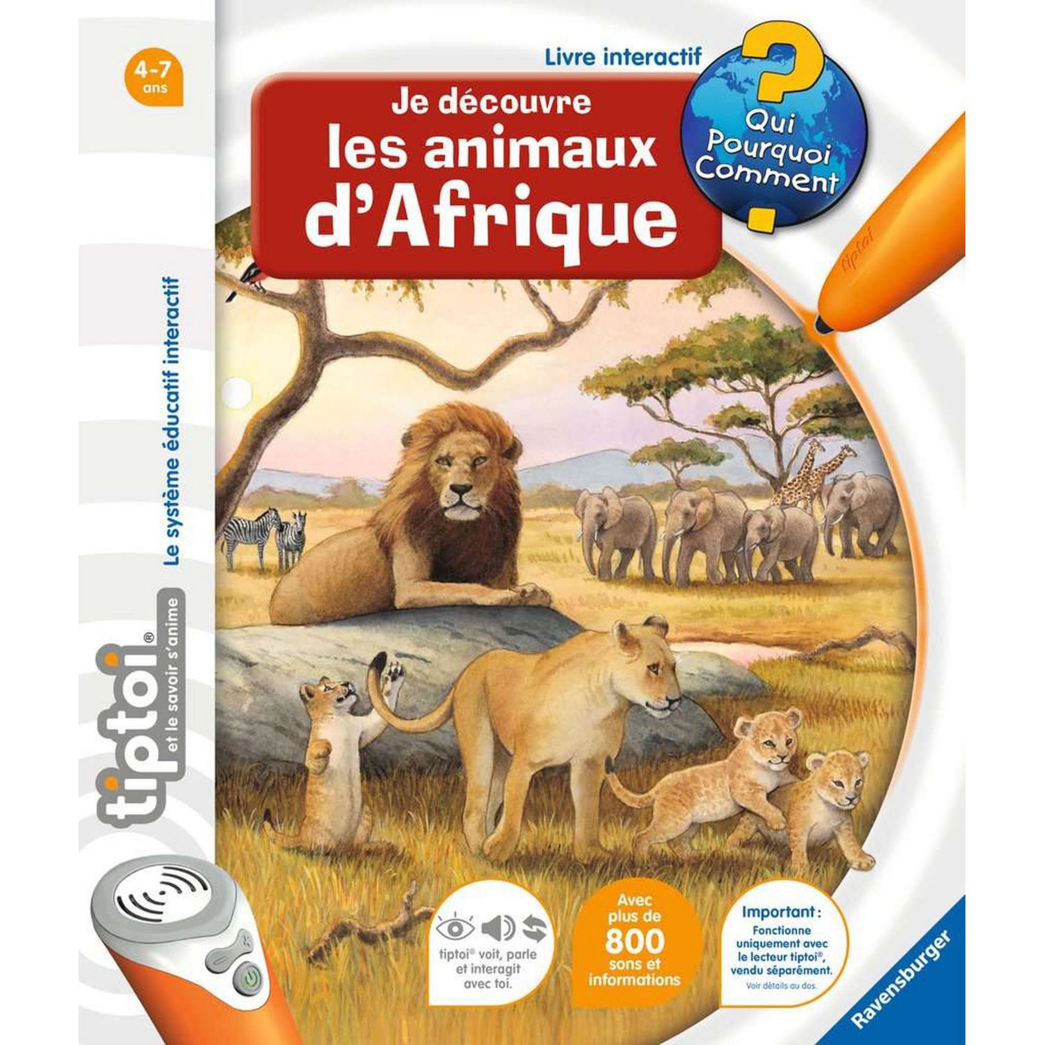 Voir la diapositive 6 : RAVENSBURGER Collection de livres TIPTOI