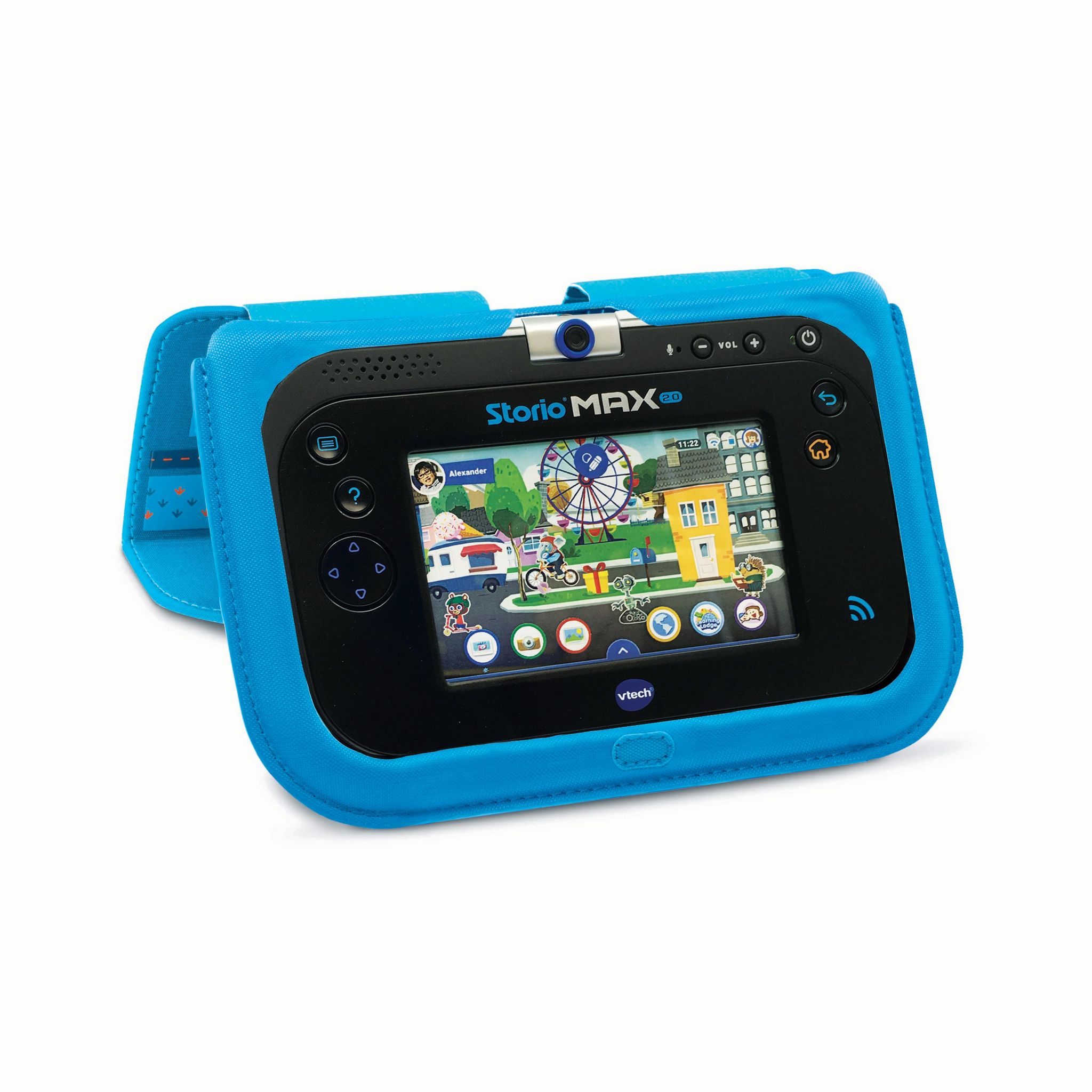 Voir la diapositive 2 : VTECH Tablette Storio Max 5 - Étui bleu