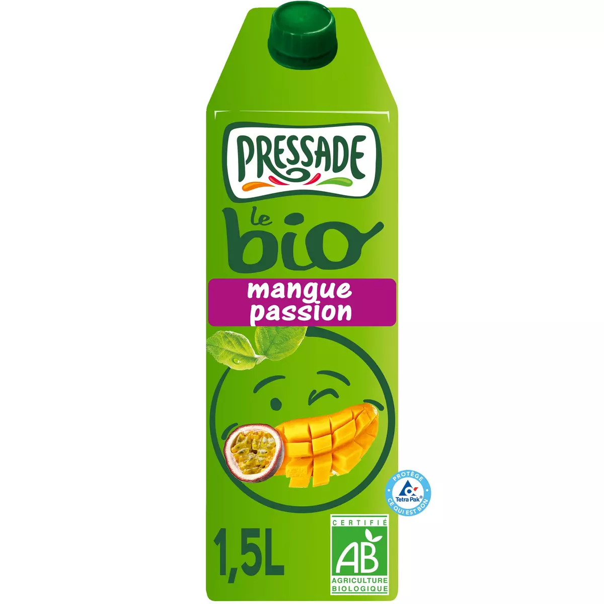 PRESSADE Nectar mangue passion bio brique 1,5l