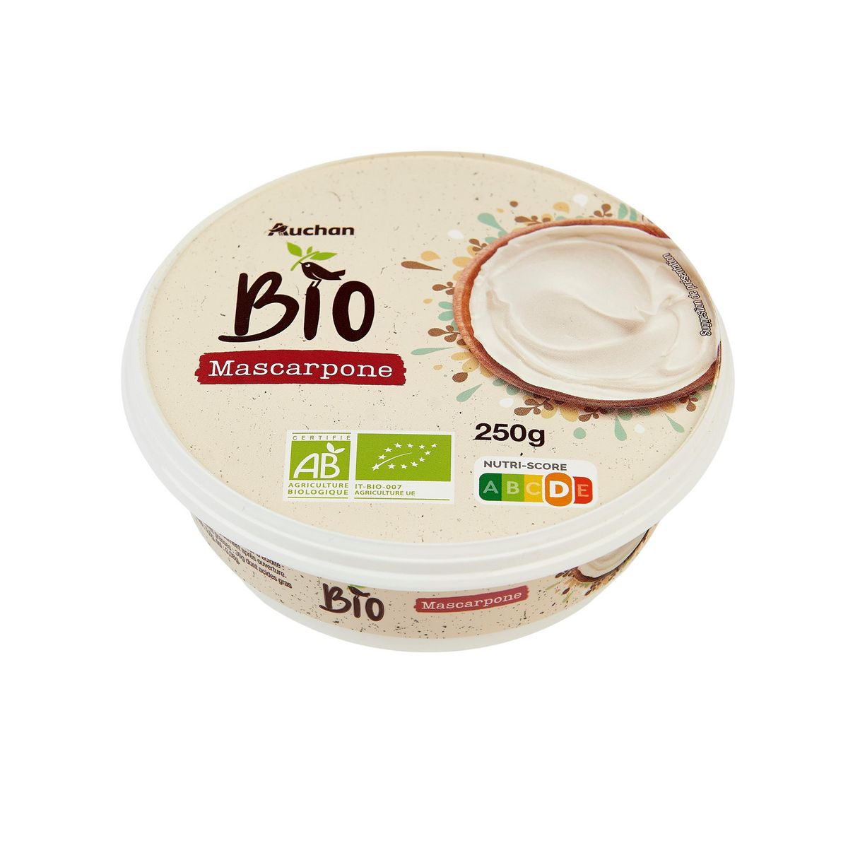 AUCHAN BIO Mascarpone 250g