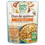 Voir la diapositive 2 : JARDIN BIO ETIC Duo de quinoa aux légumes sachet express 250g
