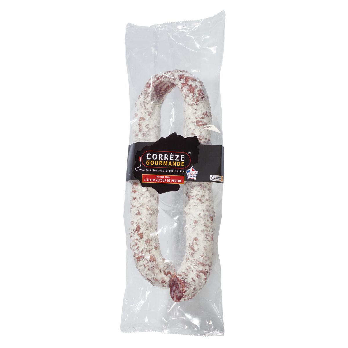 CORREZE GOURMANDE Saucisse sèche l'aller retour de perche 675g