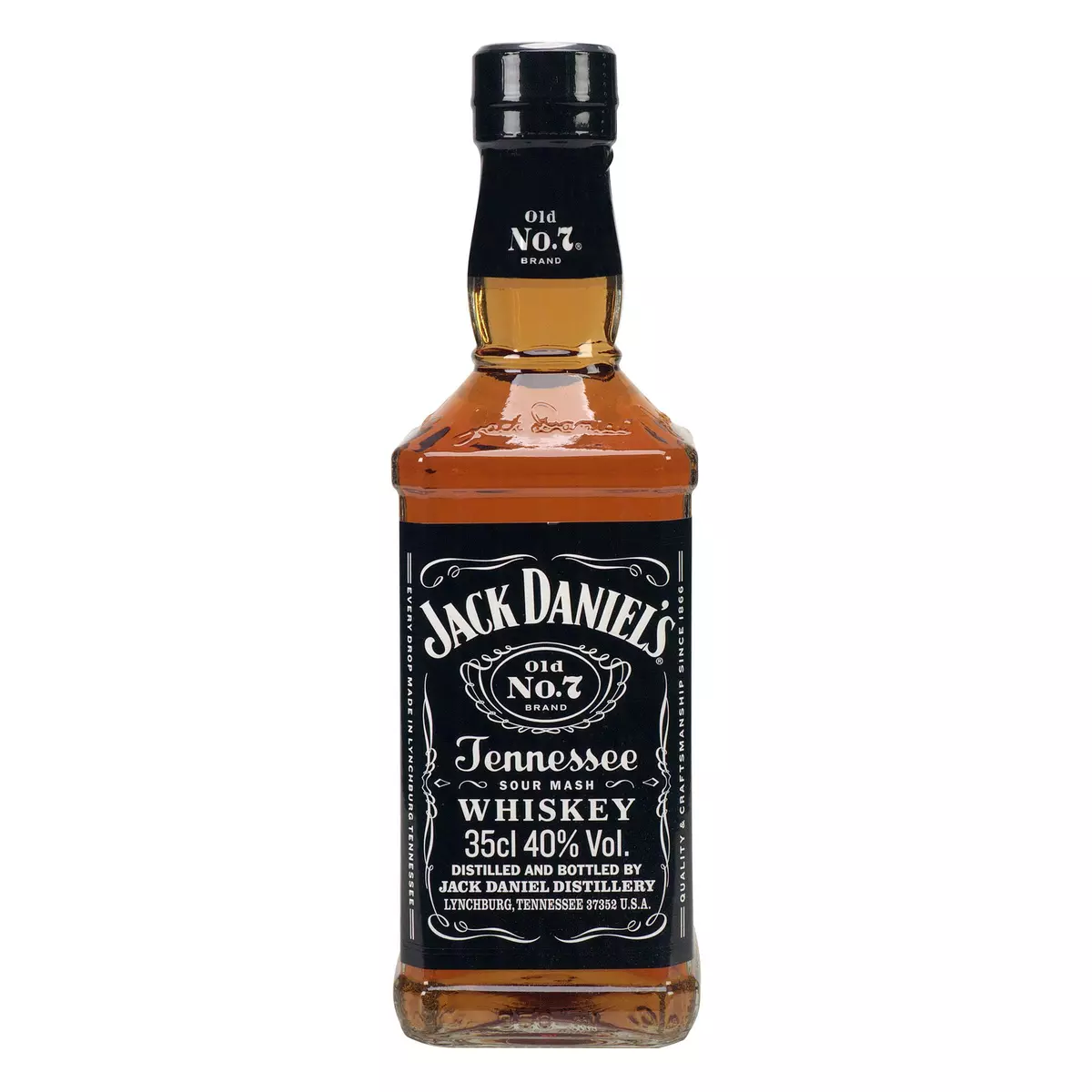 JACK DANIEL'S Whisky Old N°7 40% 35cl