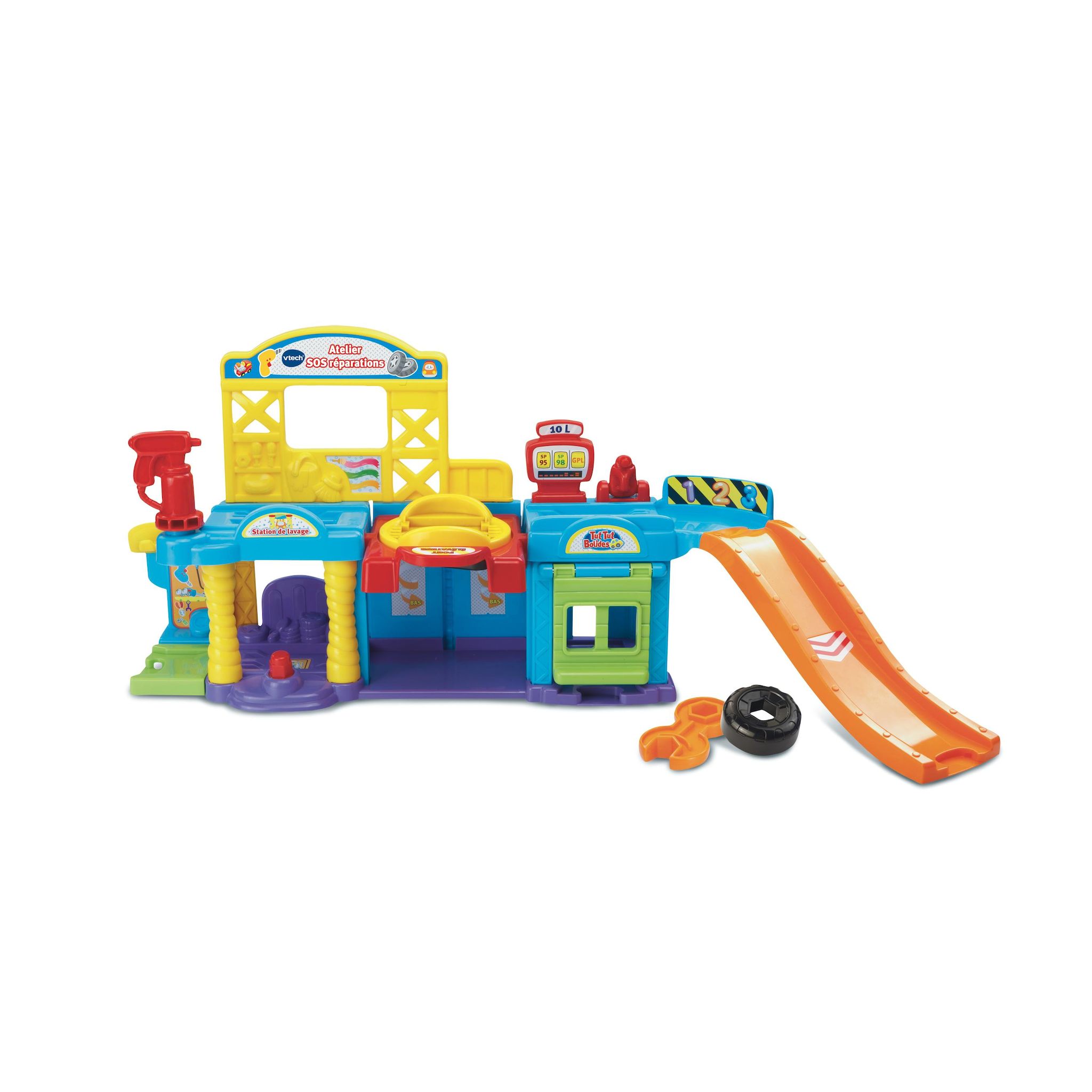 Voir la diapositive 3 : VTECH Atelier SOS réparations Tut Tut Bolides