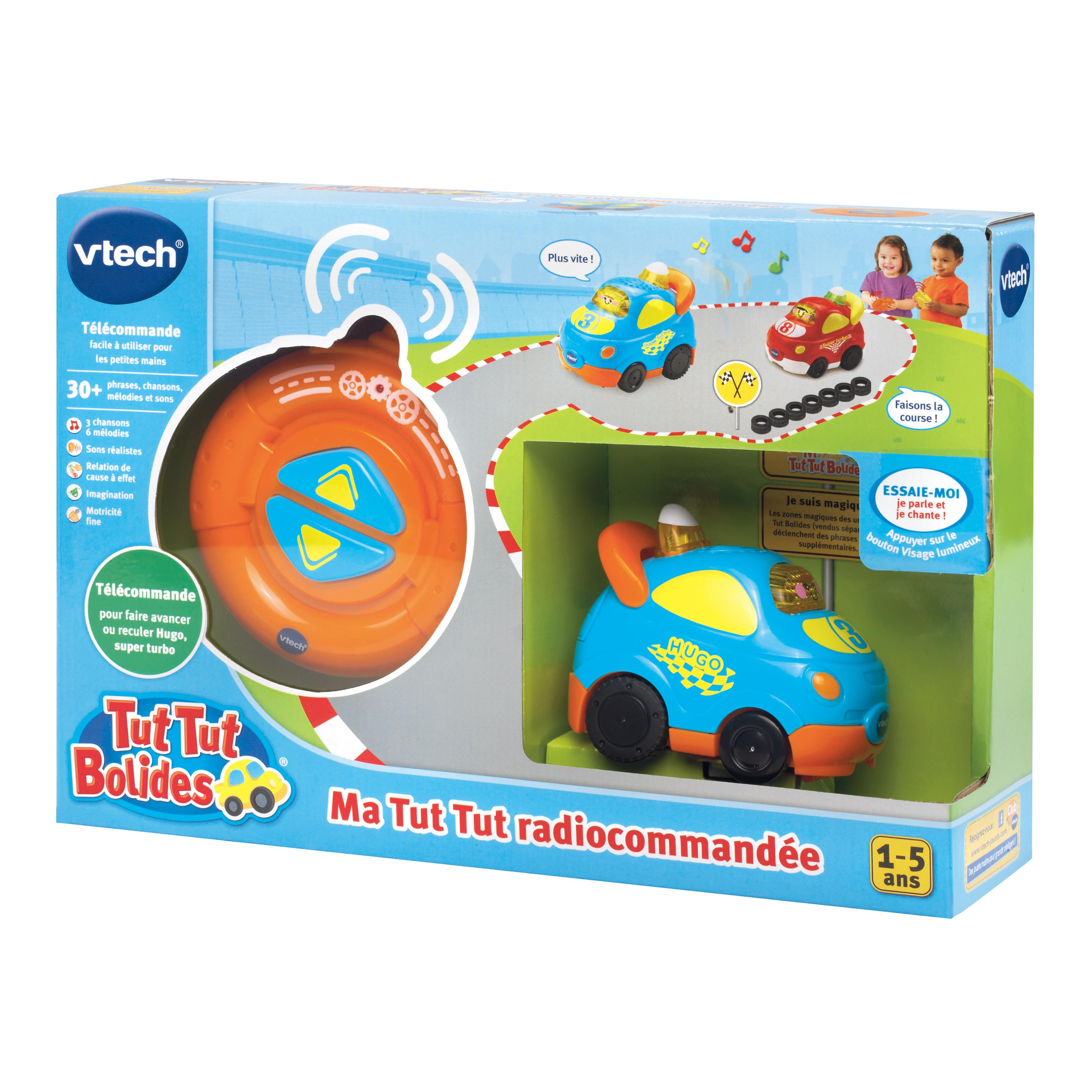 Voir la diapositive 7 : VTECH Ma Tut Tut Bolides Télécommandéze