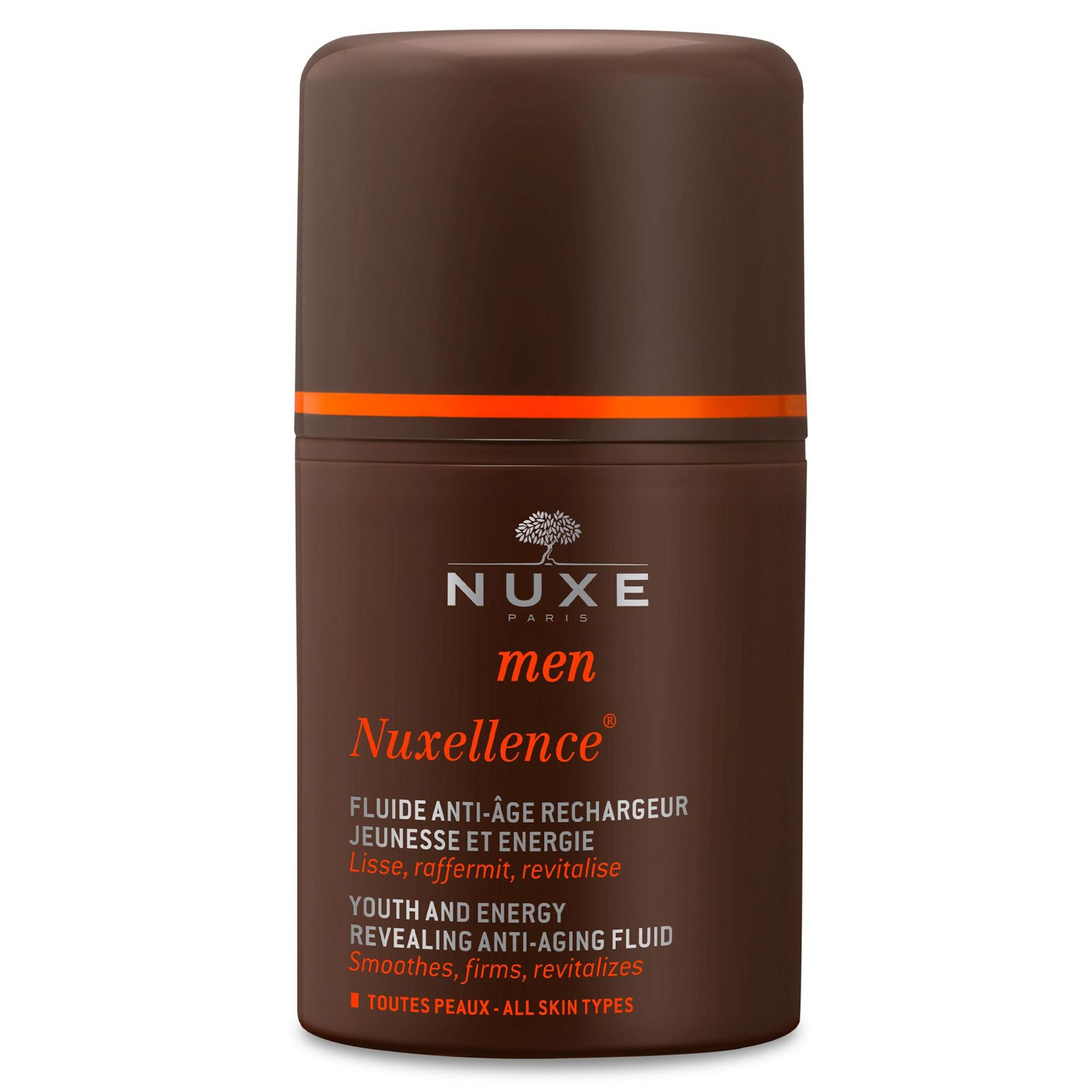 NUXE Men Nuxellence Fluide anti âge rechargeur jeunesse et énergie 50ml
