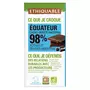 ETHIQUABLE Tablette de chocolat noir bio de l'Equateur 98% 1 pièce 100g