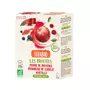 VITABIO Les fruités gourdes pomme framboise myrtille bio 4x120g