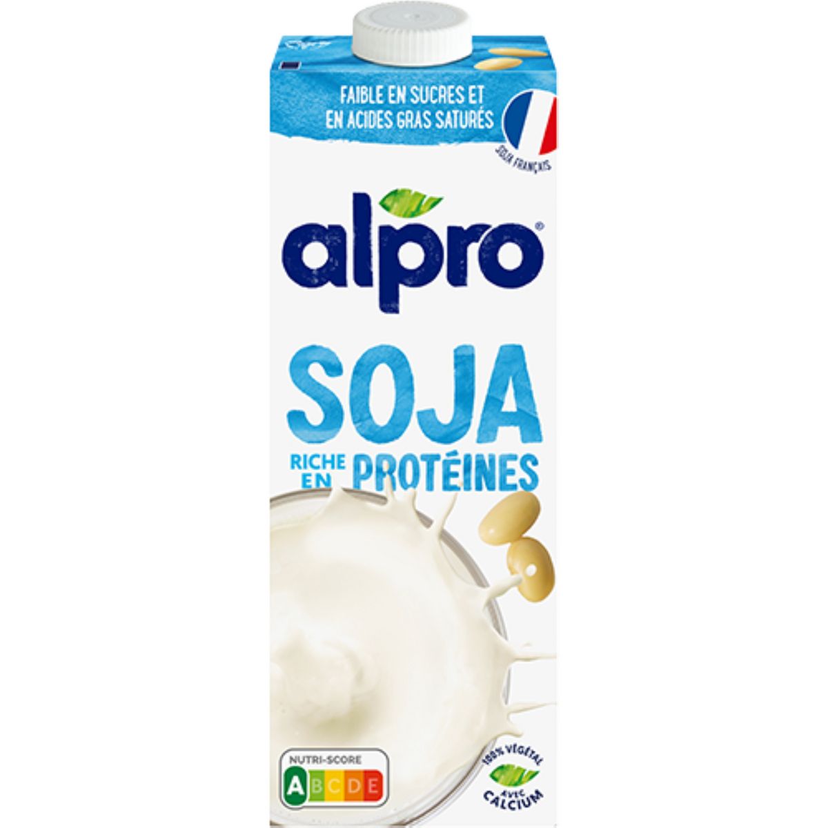 ALPRO Boisson végétale au soja riche en protéines 1l