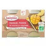 Babybio BABYBIO Petit pot dessert pomme mangue dès 4 mois