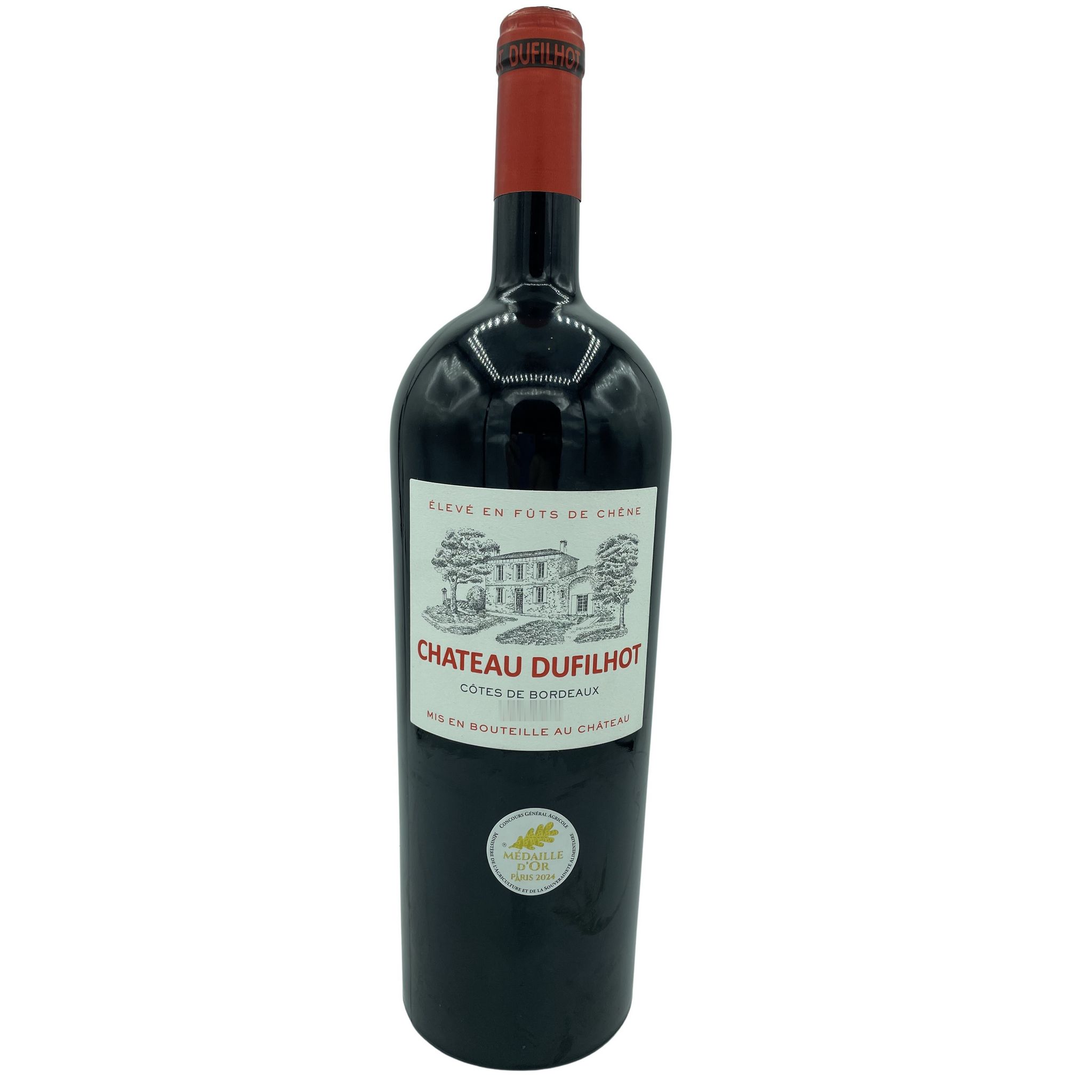 AOP Côtes de Bordeaux Château Dufilhot rouge 1,5l
