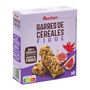 Voir la diapositive 5 : AUCHAN Crousty barres de céréales à la figue 6 barres 126g