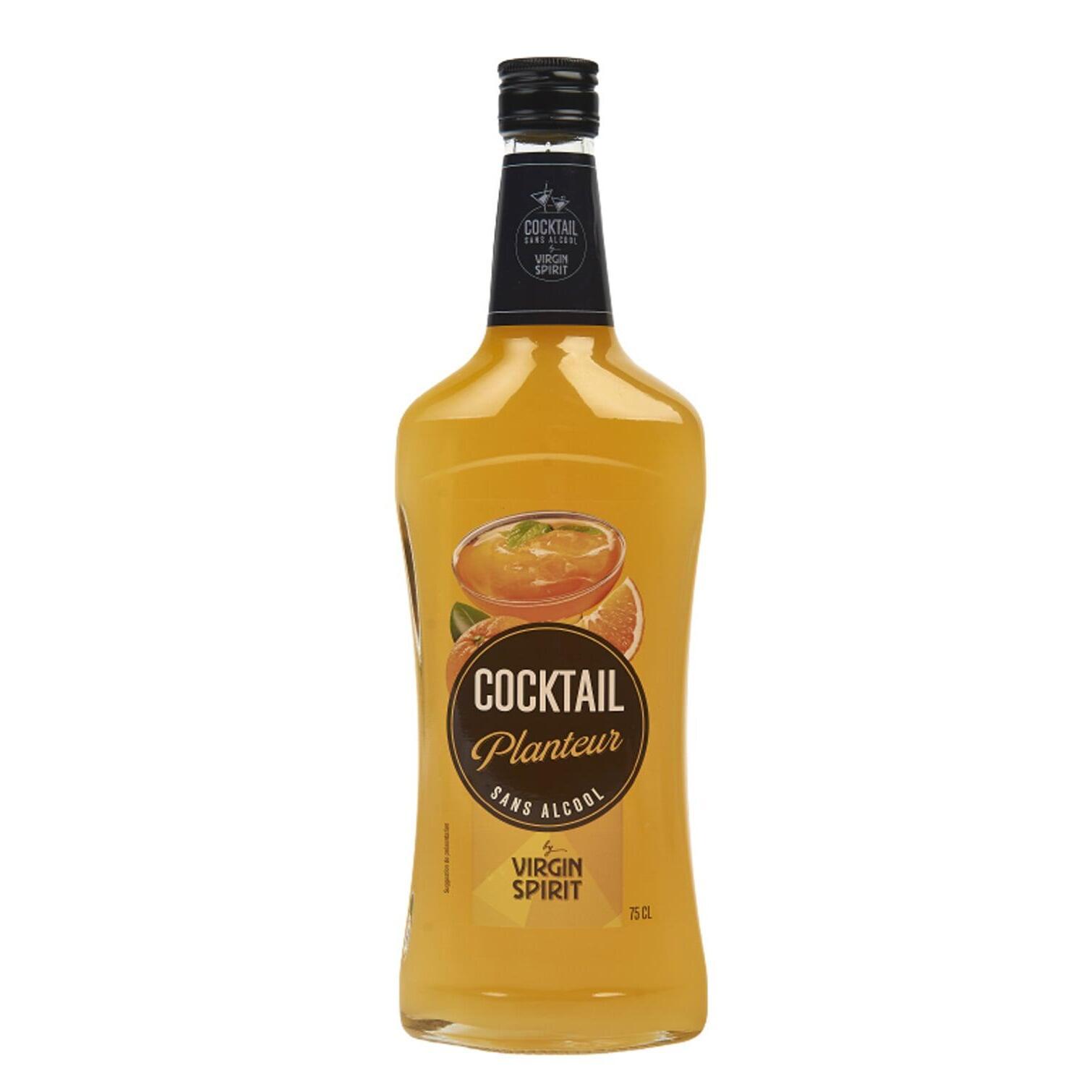 Voir la diapositive 2 : VIRGIN ELIXIR Cocktail planteur sans alcool 75cl