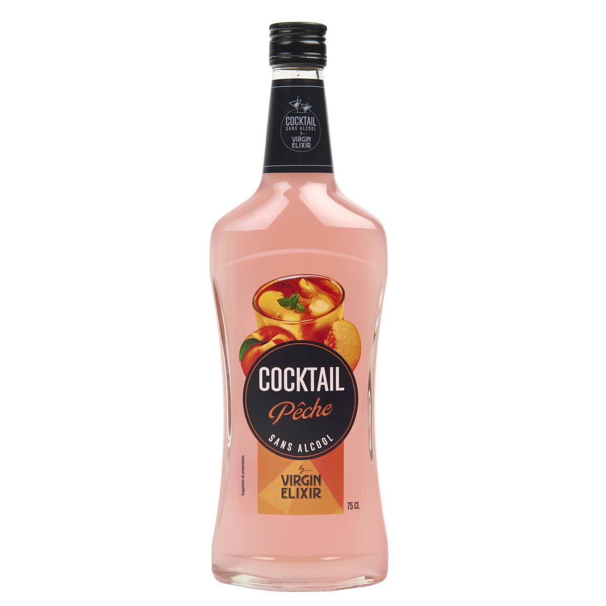 VIRGIN ELIXIR Cocktail pêche sans alcool 75cl