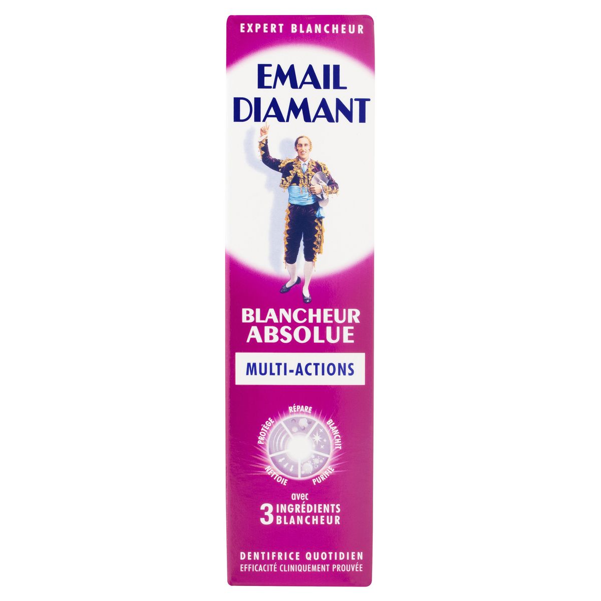 EMAIL DIAMANT Dentifrice blancheur absolue multi-actions 75ml