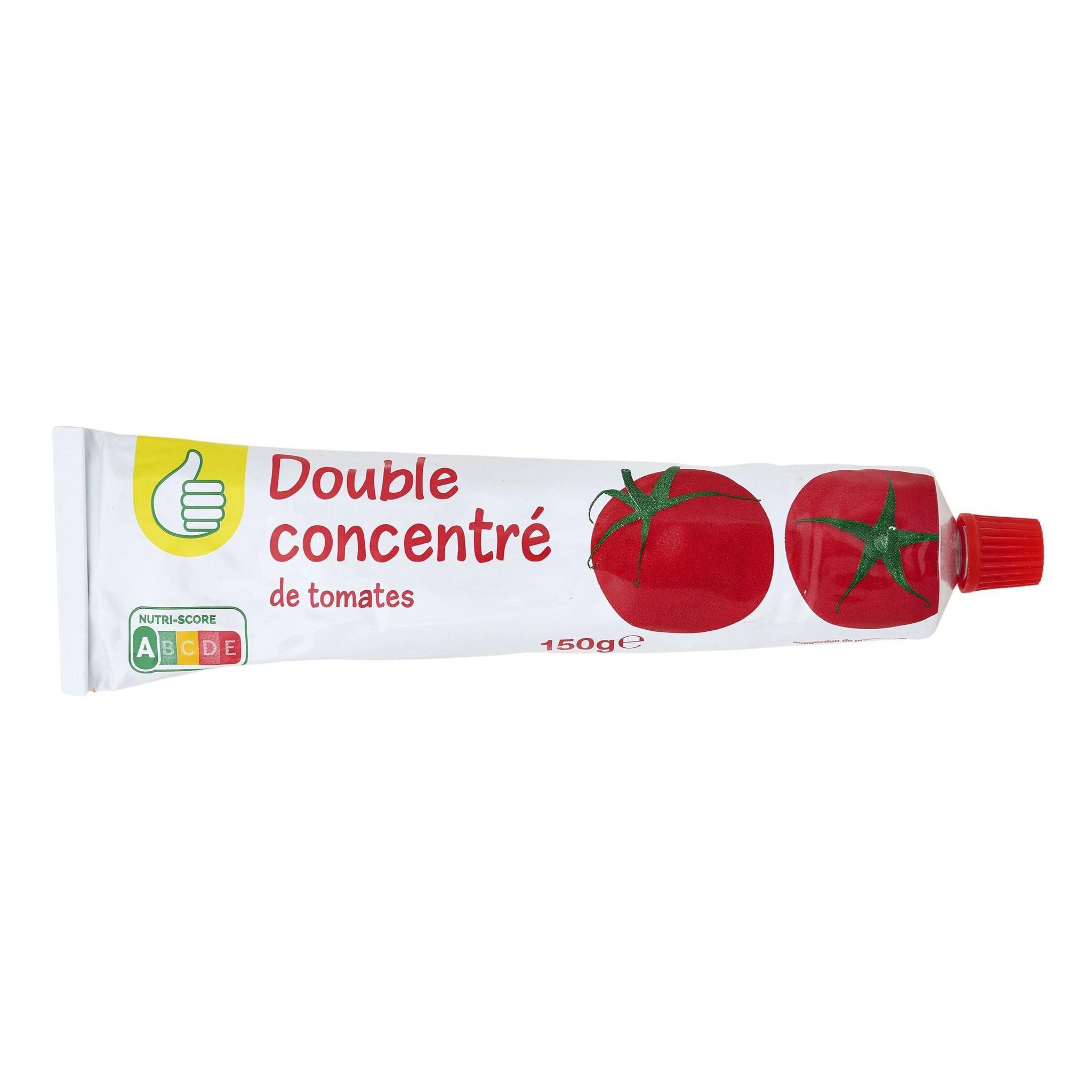 Voir la diapositive 3 : POUCE Double concentré de tomate en tube tube 150g