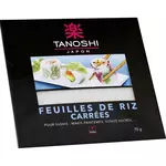 TANOSHI Feuilles de riz carrées pour Maki ou Sushis 7 feuilles 70g