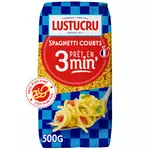 LUSTUCRU Pâtes Spaghetti courts cuisson rapide 500g