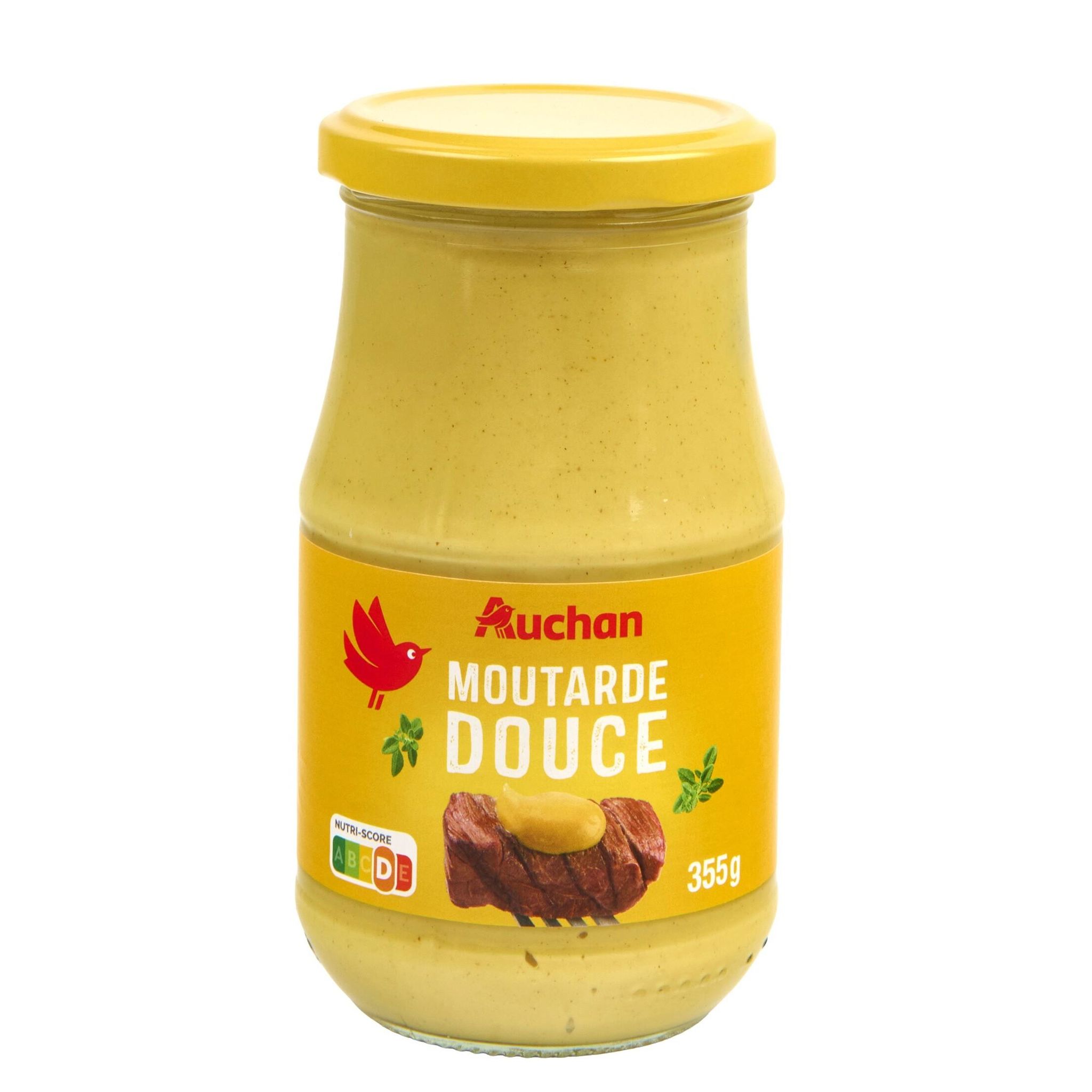 Voir la diapositive 3 : AUCHAN Moutarde douce 355g