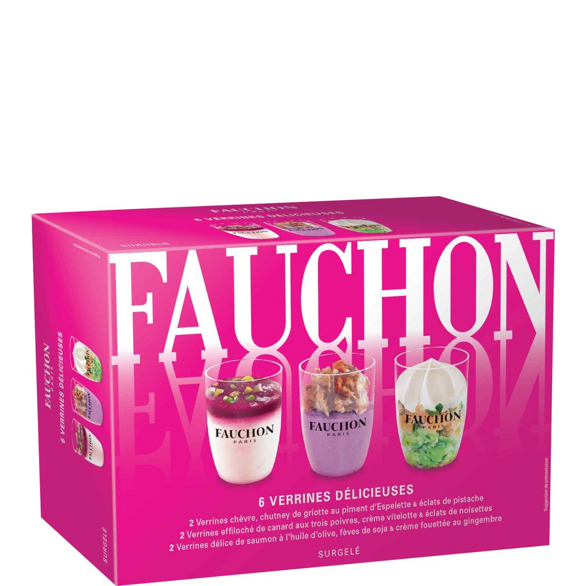 FAUCHON Verrines délicieuses 6 pièces 165g