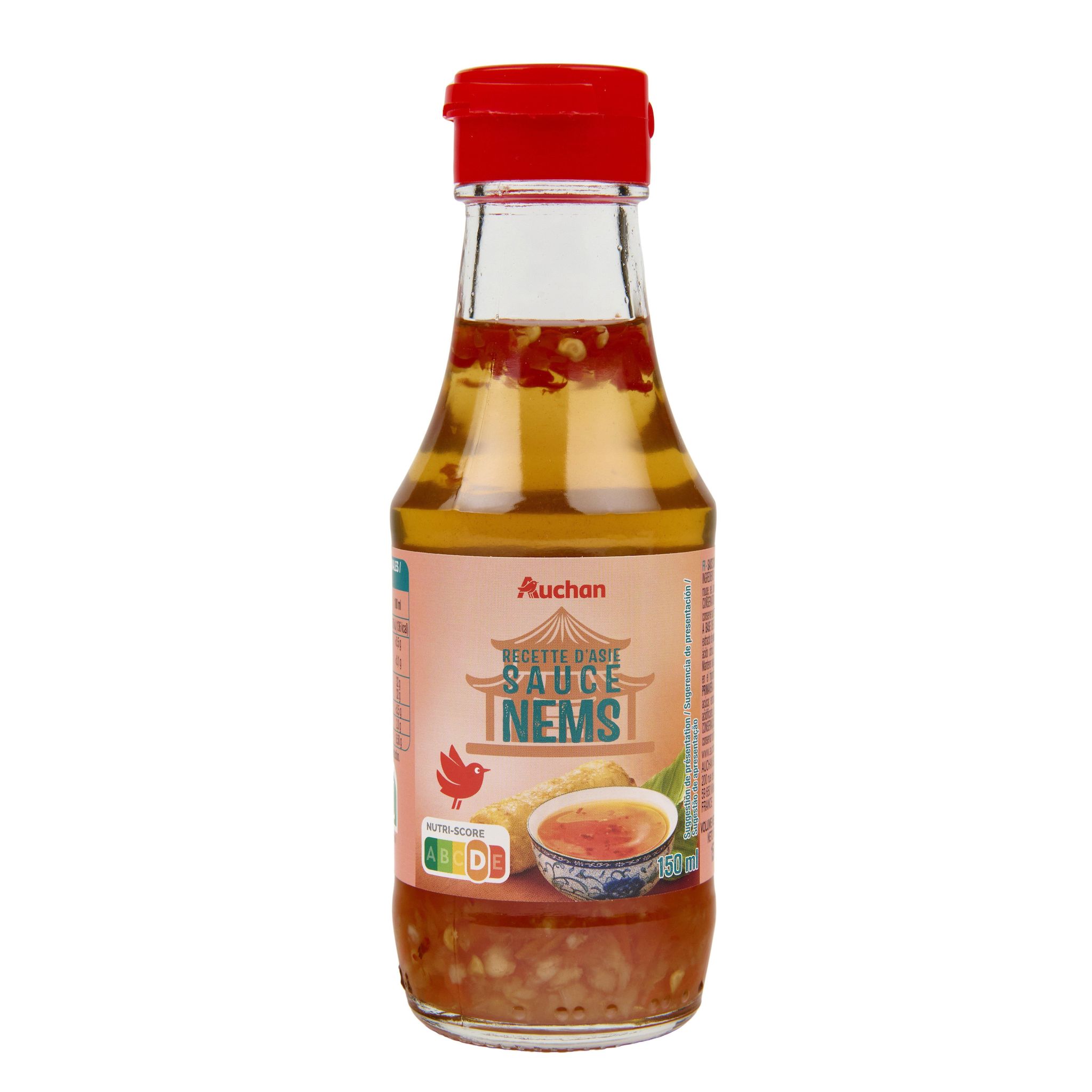 Voir la diapositive 2 : AUCHAN Sauce pour nems 150ml