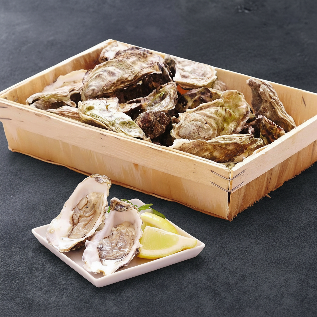 MON POISSONNIER Huîtres d'été n°4 2 douzaines 2 kg