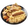 Voir la diapositive 2 : AUCHAN LE TRAITEUR Couscous aux légumes et à la viande 1 portion 350g