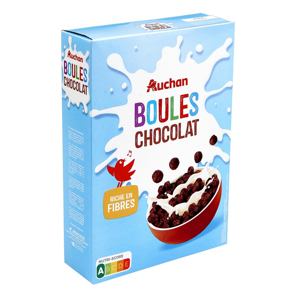 AUCHAN CaoCroc Céréales enrobées de chocolat 375g